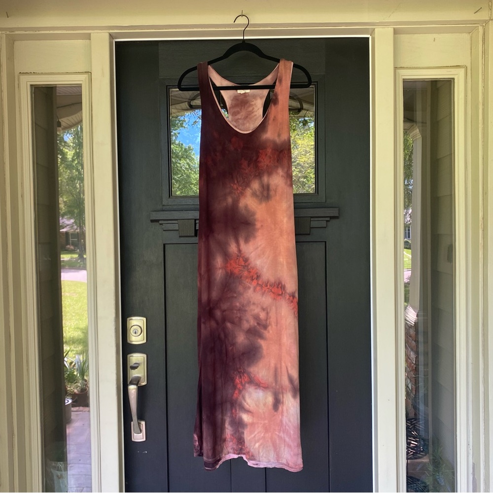 SEE YOU MONDAY Tie-Dye RacerBack Dress—Size XL